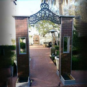 Brick Entry Way